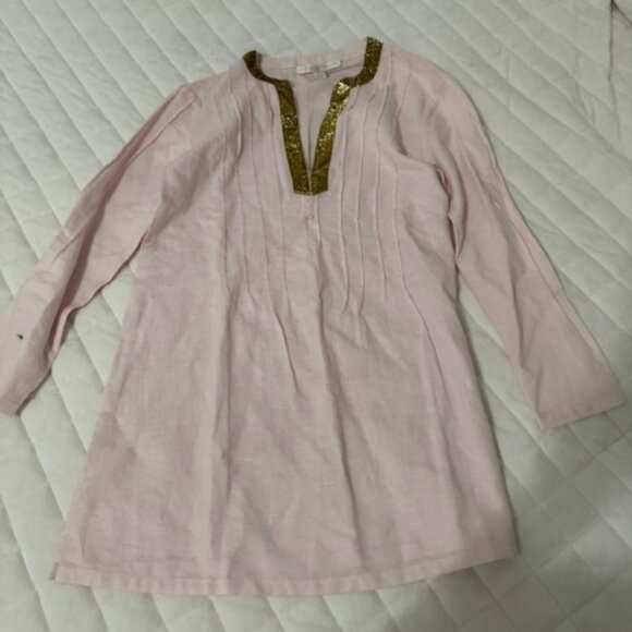 Boston Proper Pink Beach Coverup - Picture 2 of 4